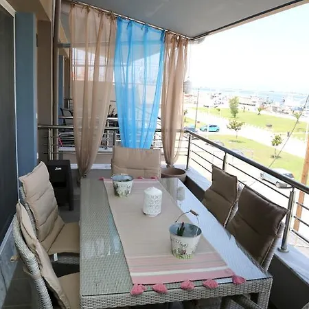 Lakis Luxury Apartment Keramoti  Exterior photo
